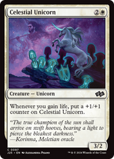 Unicórnio Celestial / Celestial Unicorn - Magic: The Gathering - MoxLand